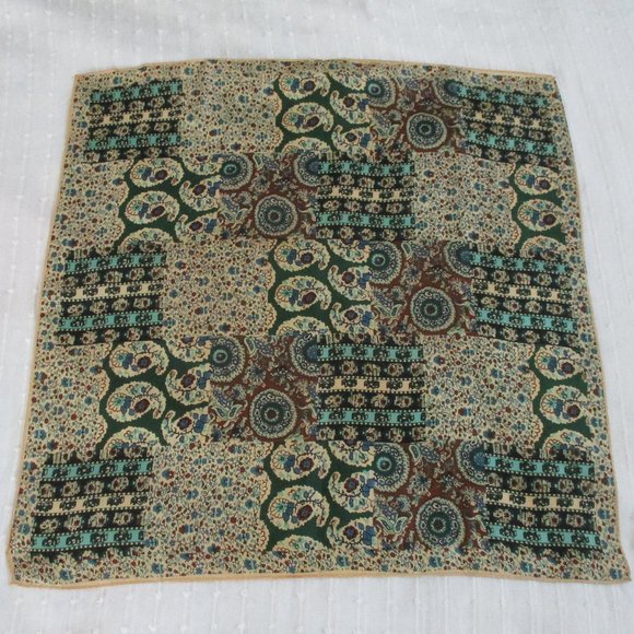 1970s patchwork scarf - Picture 2 of 5